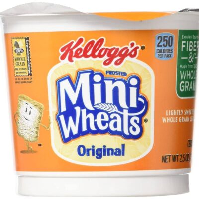 Kellogg’s Frosted Mini Wheats Original Breakfast Cereal Cup