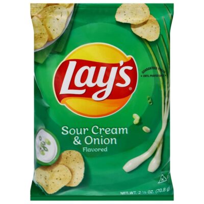 Lay’s Sour Cream & Onion Flavored Potato Chips