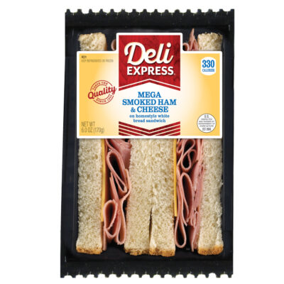 Deliexpres Mega Smoked Ham & Cheese