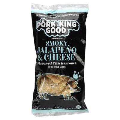 Pork King Good Smoky Jalapeno & Cheese Rinds