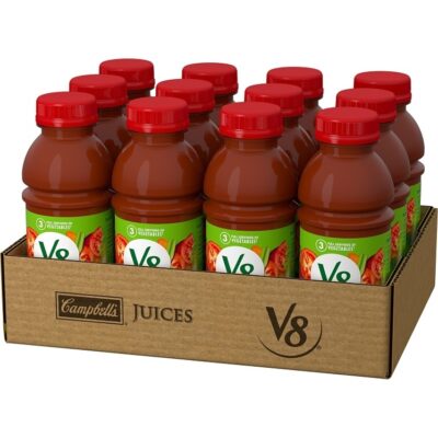 V8 Original 100 Vegetable Juice, 12 Oz. Bottle