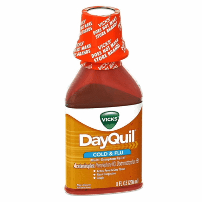 Vicks DayQuil Cold & Flu Relief Liquid 8.00 Fl Oz