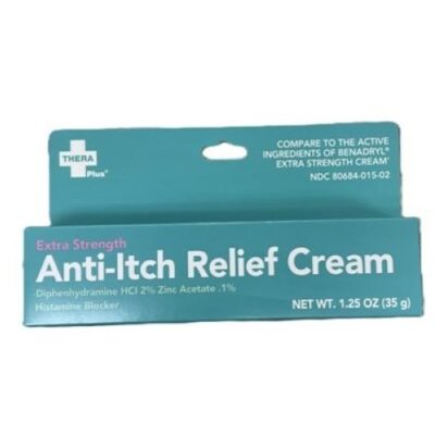 Anti-Itch Relief Cream 1.25 oz By Therma Plus