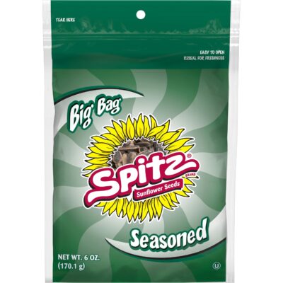 Spitz Sunflower Seeds, Seasoned, Big Bag 6 Oz