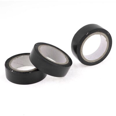 Kingman 3 Rolls/pack 50 FT General 0.7″ Inch Vinyl PVC Black Insulated Electrical Tapes